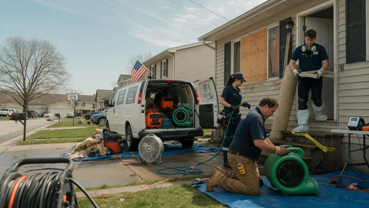 Water Damage Restoration in Grandfield, OK near me